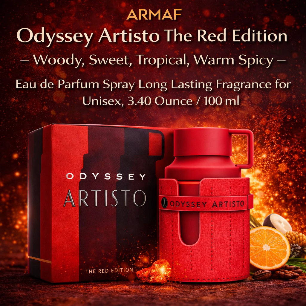 Armaf Odyssey Artisto Red EDP Unisex 100 ml Imagen secundaria del producto