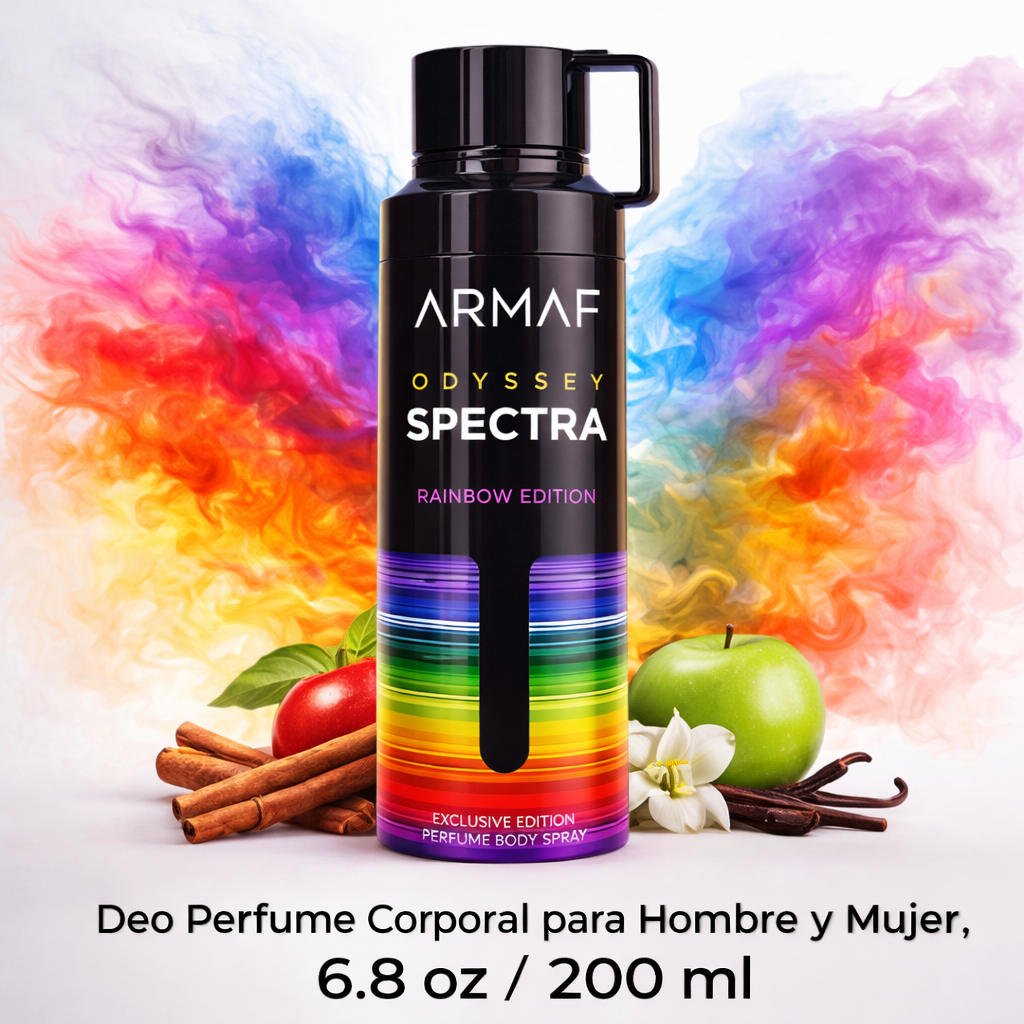 Armaf Odyssey Spectra Rainbow Body Spray 200 ml Imagen secundaria del producto