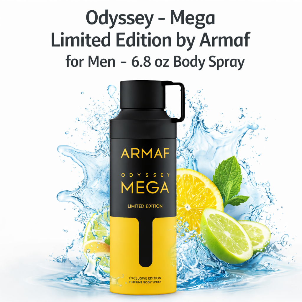 Armaf Odyssey Mega Body Spray Hombre 200 ml